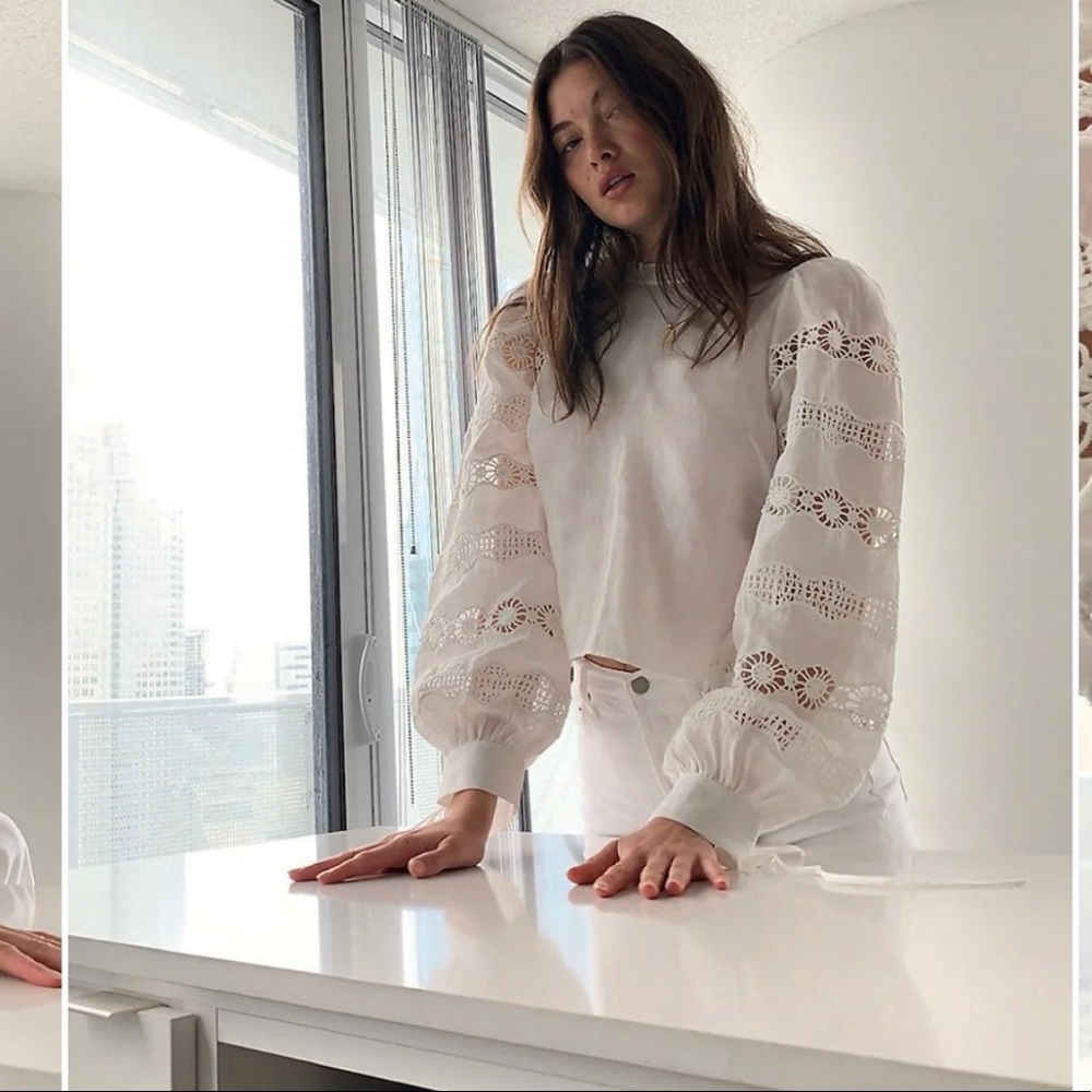 Aritzia Wilfred Wayfarer Blouse